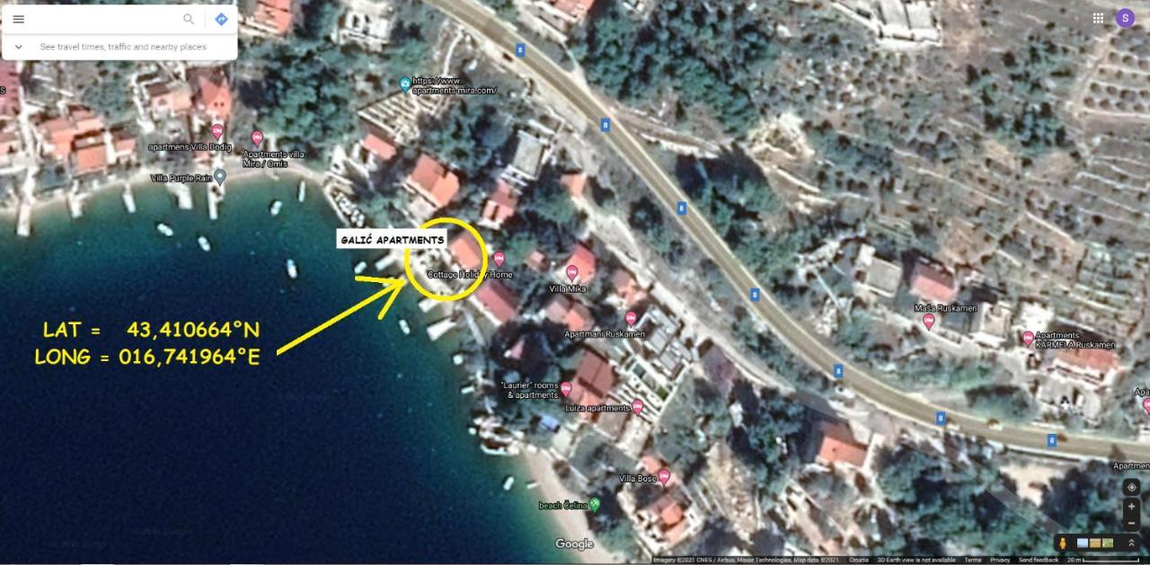 Apartment On The Beach Локва-Рогозниця Екстер'єр фото